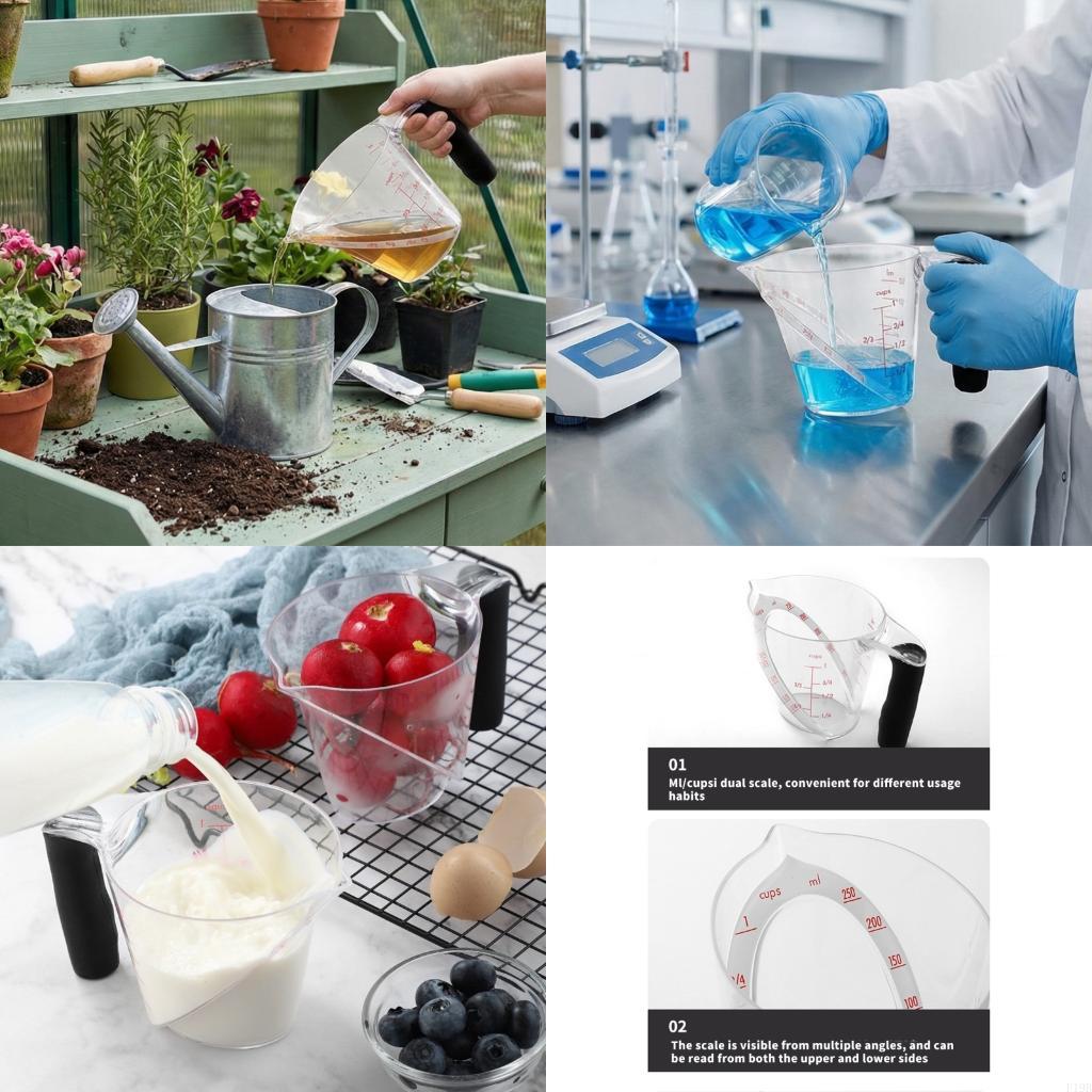 F19B 250ml Plastic Measuring C - огляд і ціна Home Cooking Reading