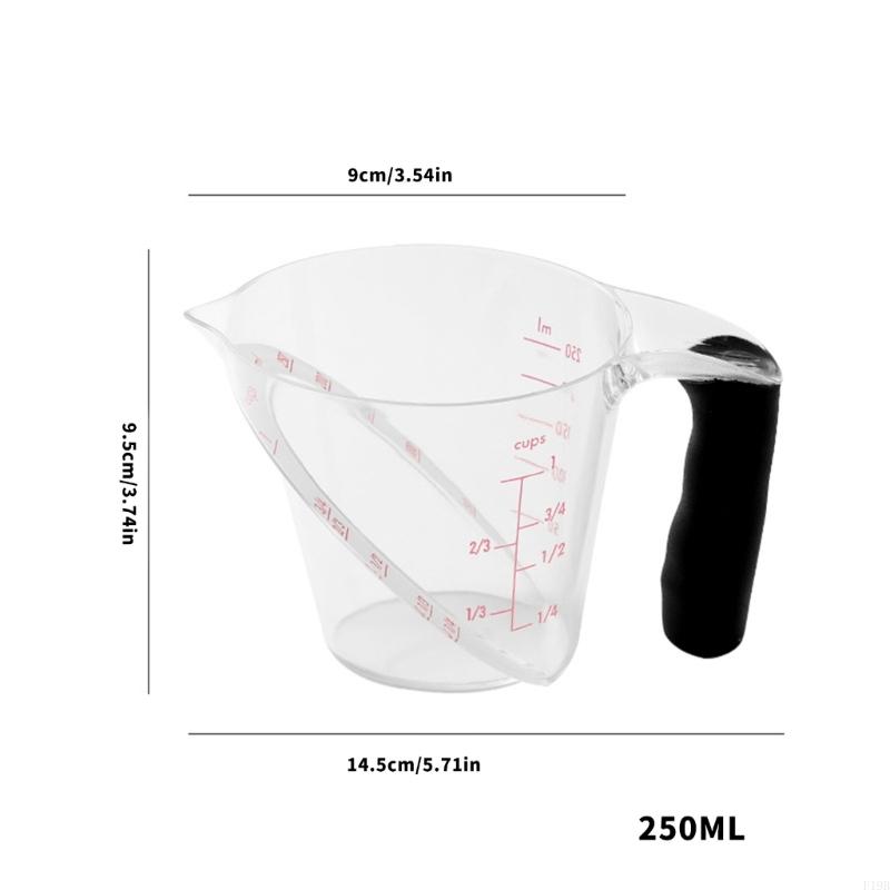 F19B 250ml Plastic Measuring C - огляд і ціна Home Cooking Reading