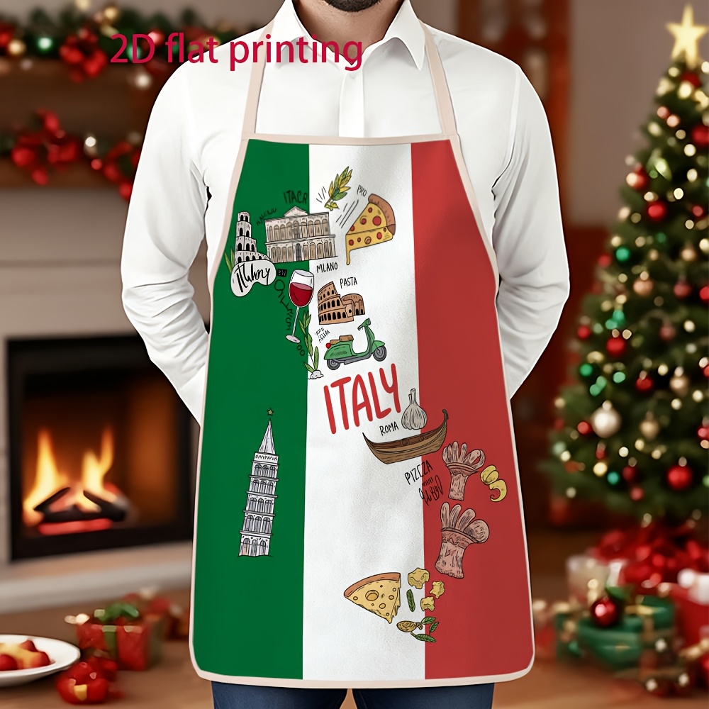 Unisex 2D Flat Apron Featuring - огляд і ціна Home Cooking In Italian