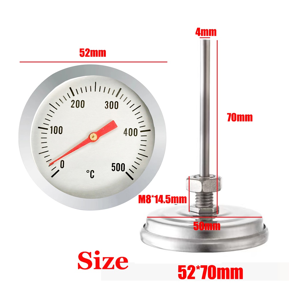 0-500 Celsius 52mm Diameter In - огляд і ціна Home Cooking Reading