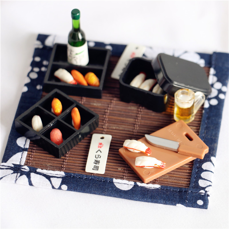 Miniautre Sushi Dollhouse Mini - огляд і ціна Home Cooking Japanese Food