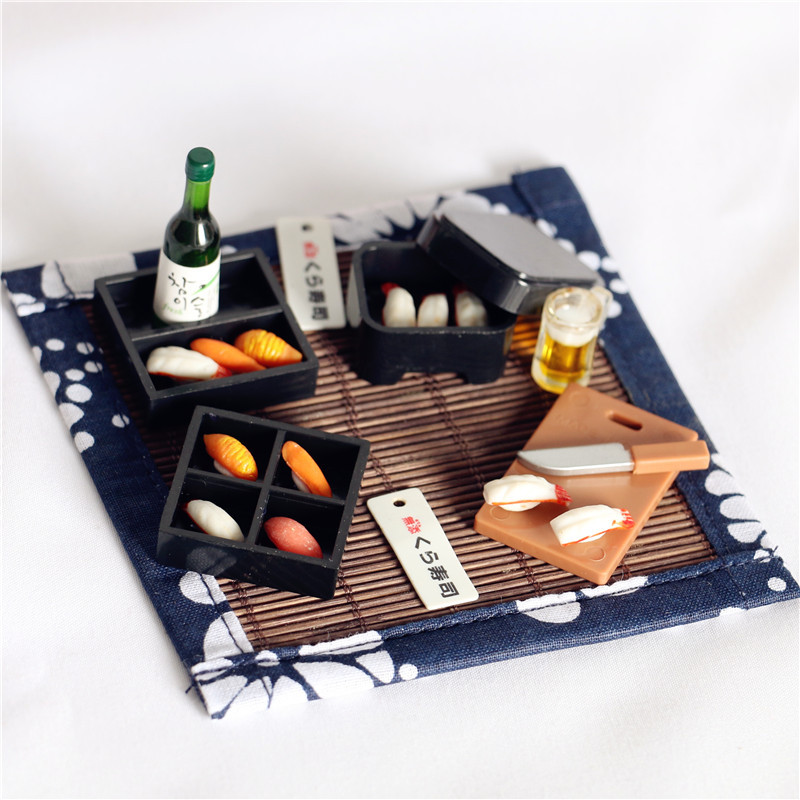 Miniautre Sushi Dollhouse Mini - огляд і ціна Home Cooking Japanese Food