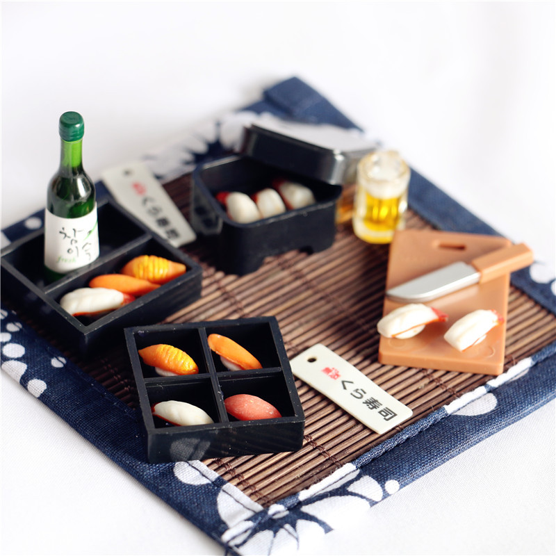 Miniautre Sushi Dollhouse Mini - огляд і ціна Home Cooking Japanese Food