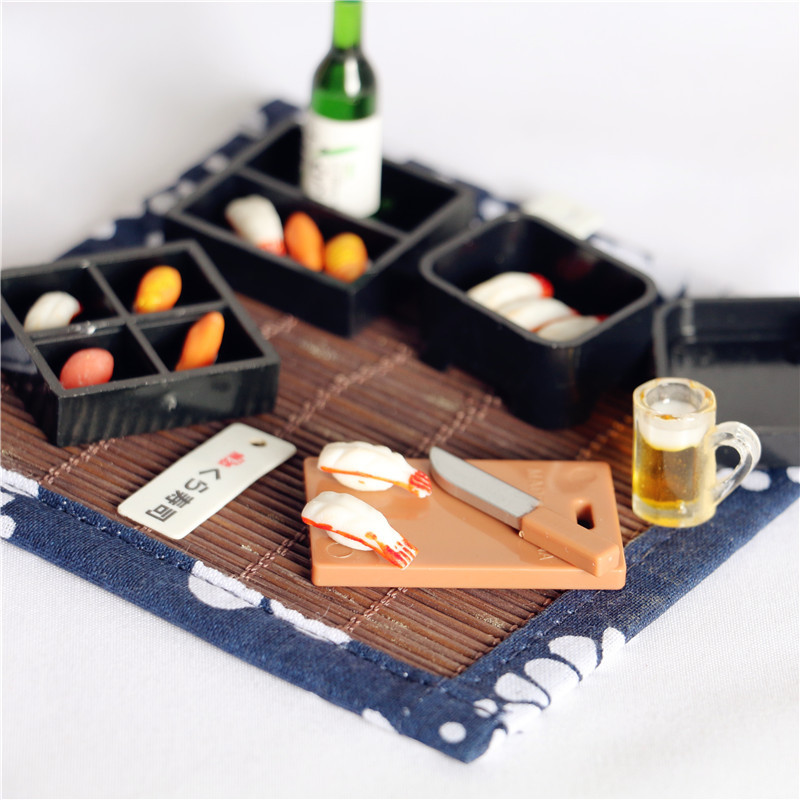 Miniautre Sushi Dollhouse Mini - огляд і ціна Home Cooking Japanese Food